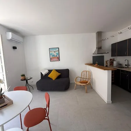 Apartmán Superbe 2p, Clim, Terrasse Au Calme, A Pied Cannes