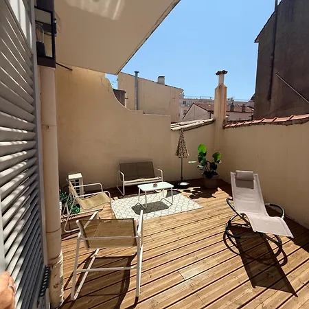 Superbe 2p, Clim, Terrasse Au Calme, A Pied