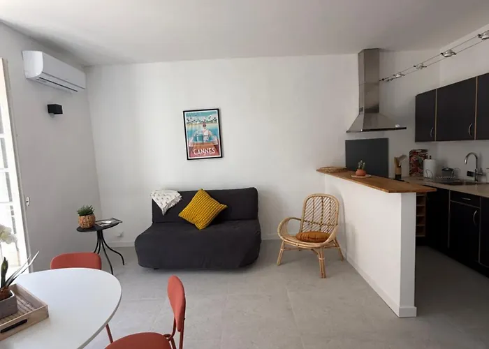 Daire Superbe 2p, Clim, Terrasse Au Calme, A Pied Cannes