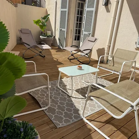 דירה Superbe 2p, Clim, Terrasse Au Calme, A Pied קאן